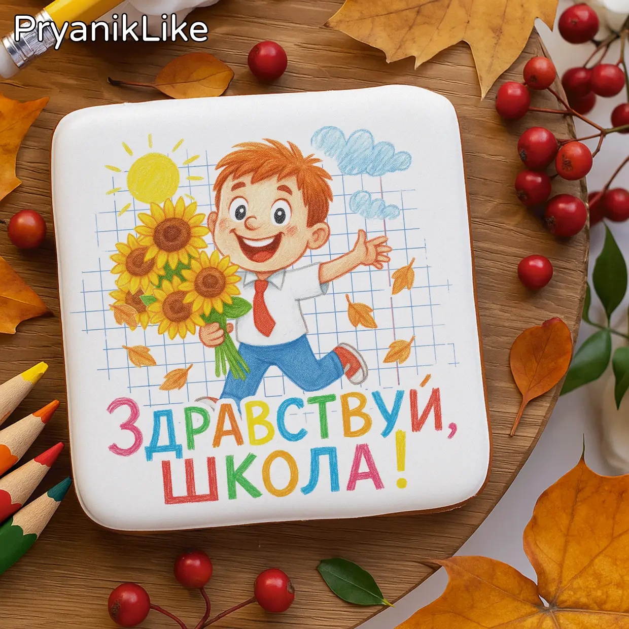 (2025) Рисунок цветными карандашами